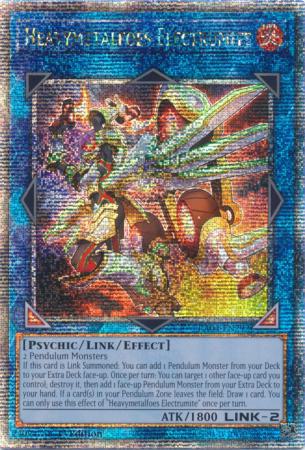 Heavymetalfoes Electrumite - RA04-EN292 - Quarter Century Secret Rare - 1st Edition