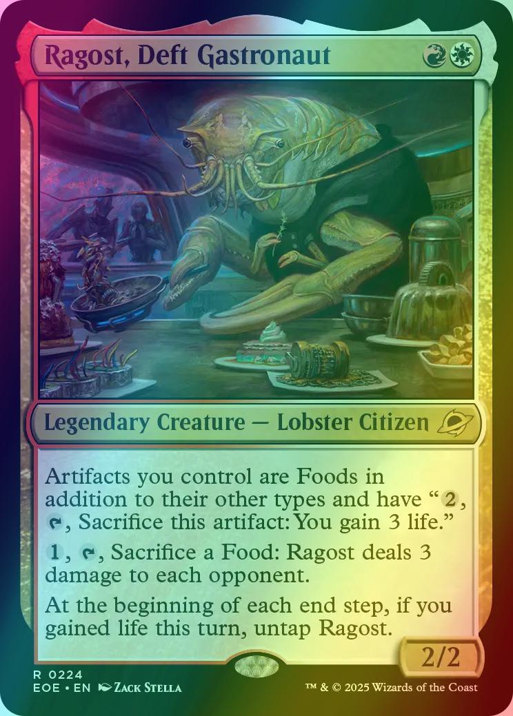 Ragost, Deft Gastronaut [224] [Edge of Eternities] [Foil] – Face to Face  Games