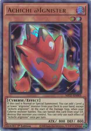 Achichi @Ignister - MP21-EN003 - Ultra Rare - 1st Edition