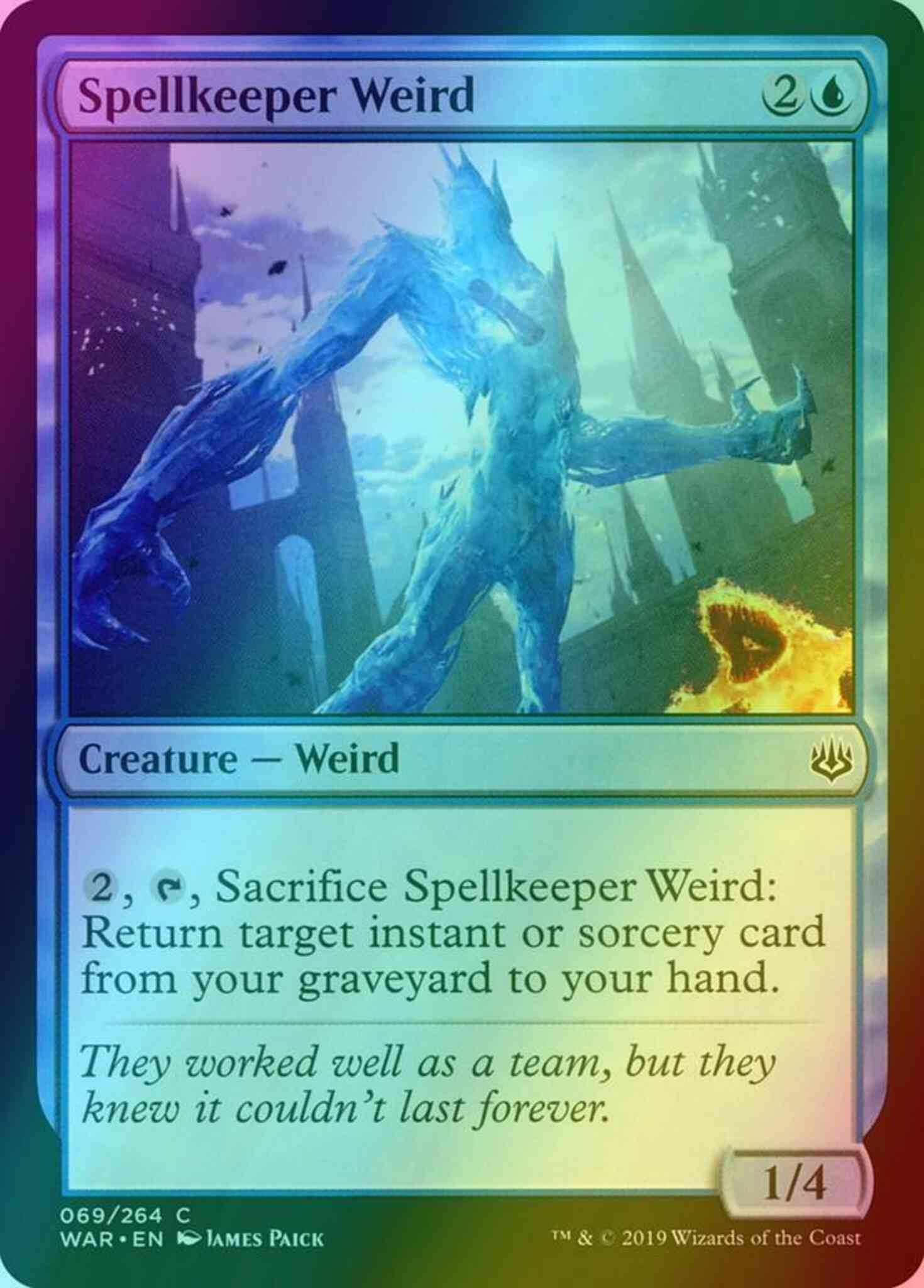 Spellkeeper Weird [69] [War of the Spark] [Foil] – Face to Face Games