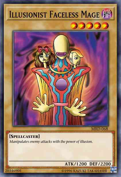 Illusionist Faceless Mage - MRD-068 - Common - 1st Edition