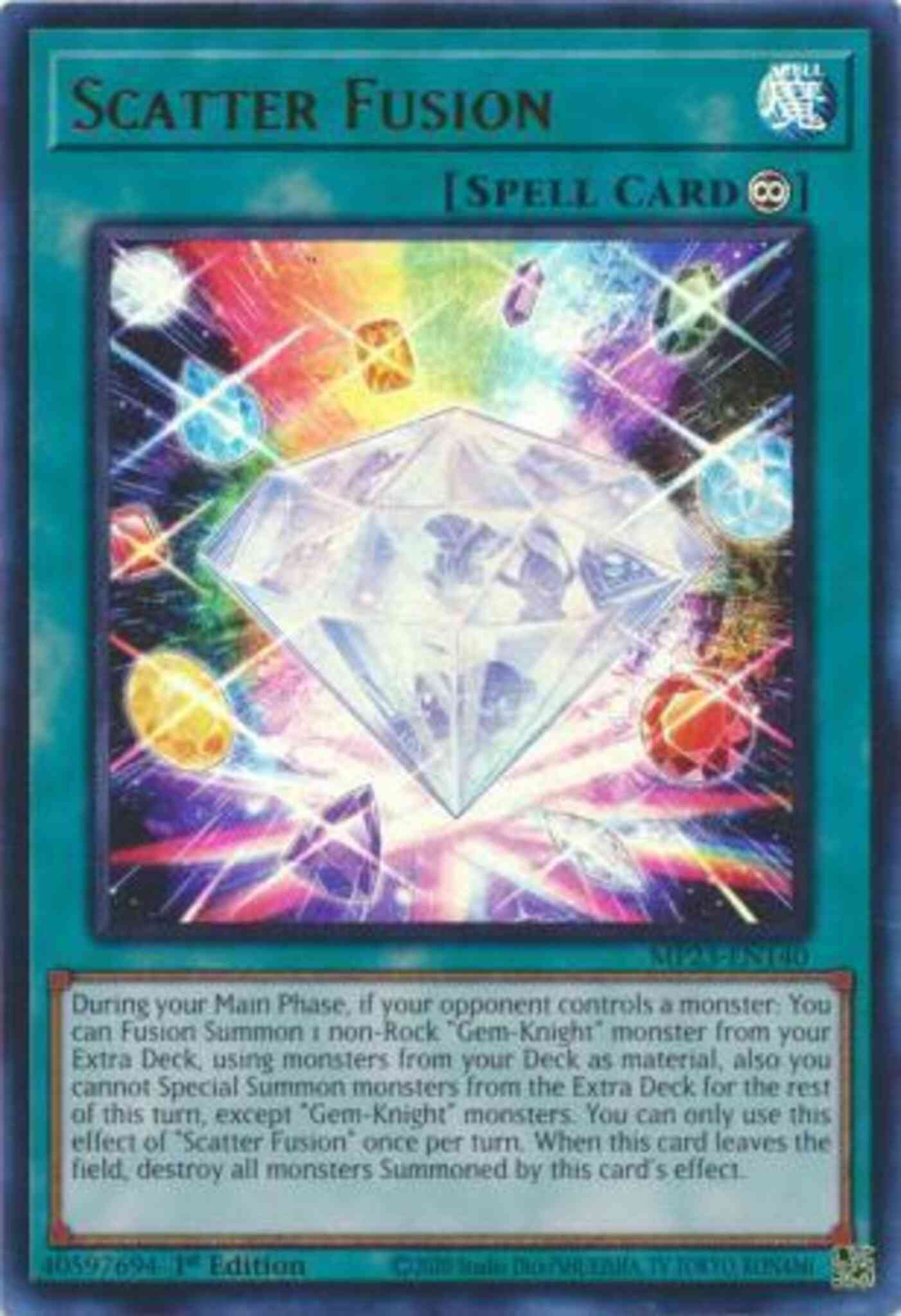 Scatter Fusion - MP23-EN140 - Ultra Rare - 1st Edition
