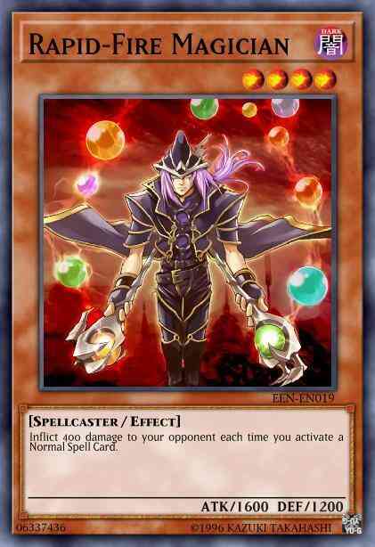 Rapid-Fire Magician - EEN-EN019 - Rare - 1st Edition