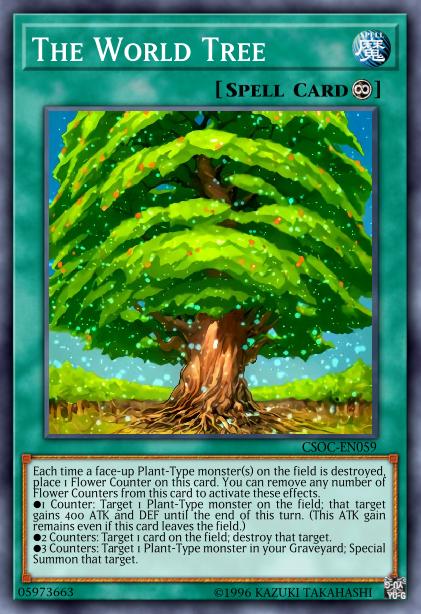 The World Tree - CSOC-EN059 - Rare - Unlimited