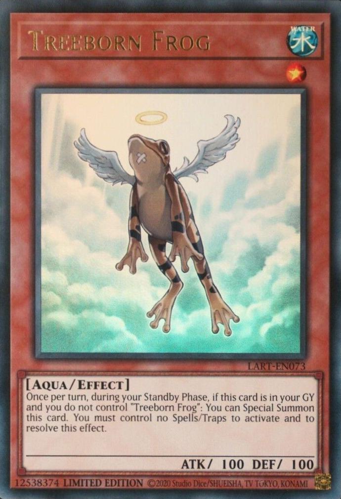 Treeborn Frog - LART-EN073 - Ultra Rare - Limited