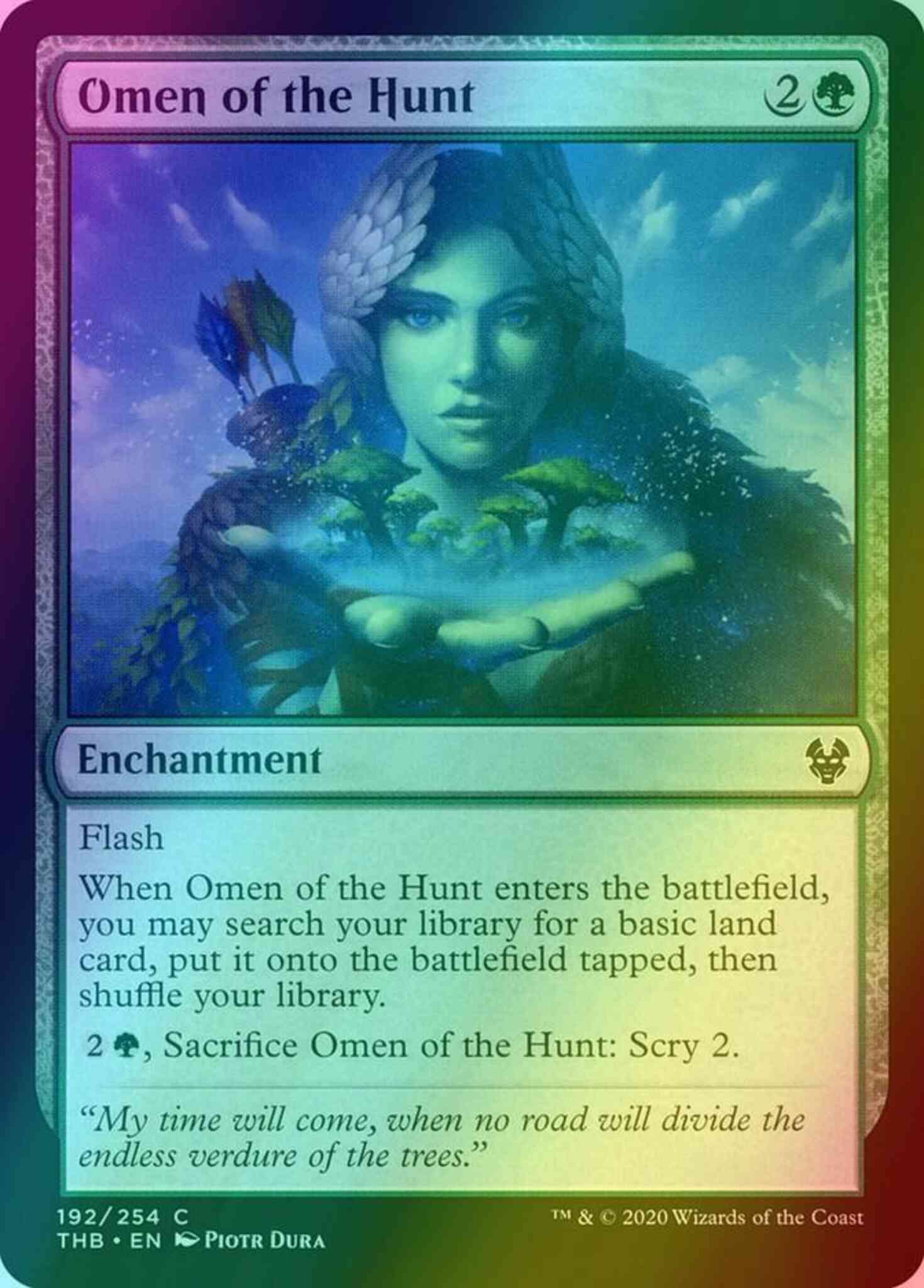 Omen of the Hunt [192] [Theros Beyond Death] [Foil] – Face to Face Games