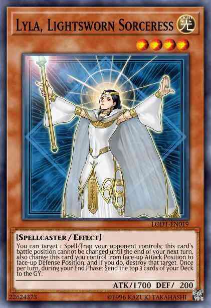 Lyla, Lightsworn Sorceress - LODT-EN019 - Ultra Rare - 1st Edition