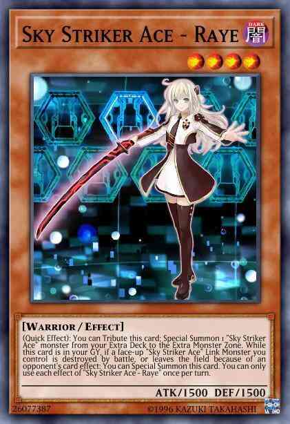 Sky Striker Ace - Raye - DASA-EN029 - Super Rare - 1st Edition