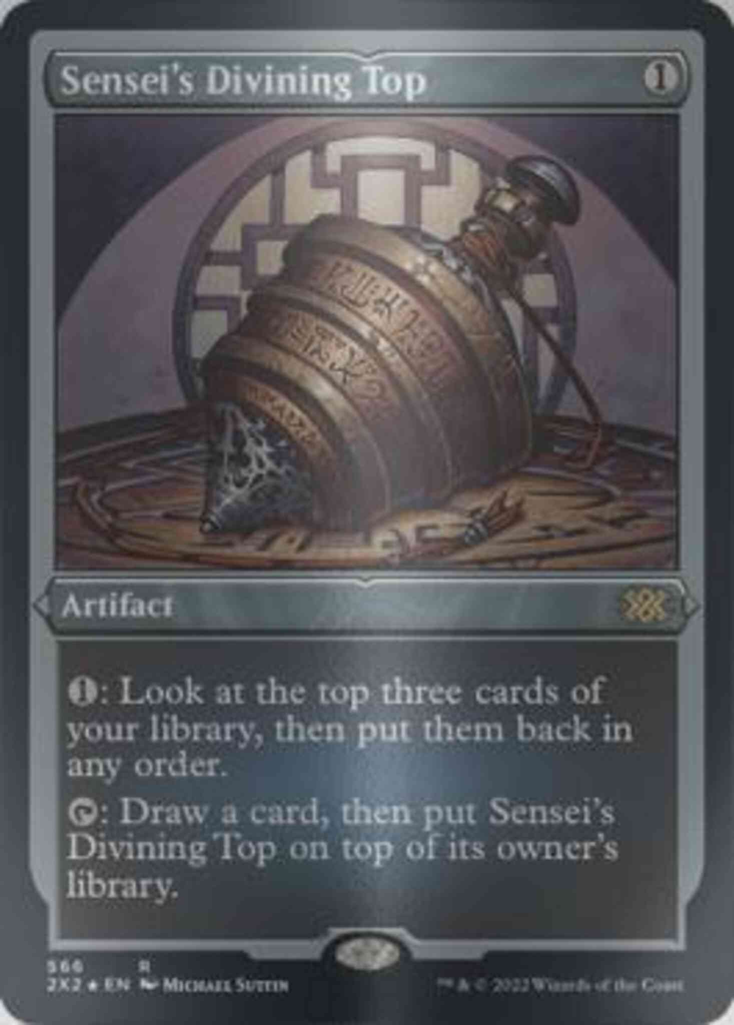 Sensei's Divining Top [566] [Double Masters 2022] [Etched Foil