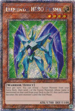 Elemental HERO Prisma - RA03-EN193 - Platinum Secret Rare - 1st Edition