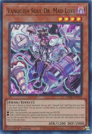 Vanquish Soul Dr. Mad Love - WISU-EN019 - Ultra Rare - 1st Edition