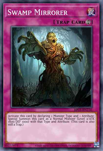 Swamp Mirrorer - BP03-EN236 - Shatterfoil Rare - 1st Edition