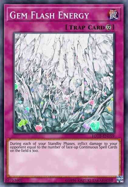 Gem Flash Energy - FOTB-EN059 - Common - Unlimited