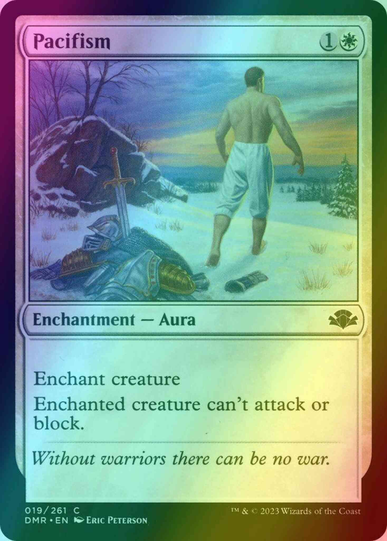Pacifism [19] [Dominaria Remastered] [Foil] – Face to Face Games