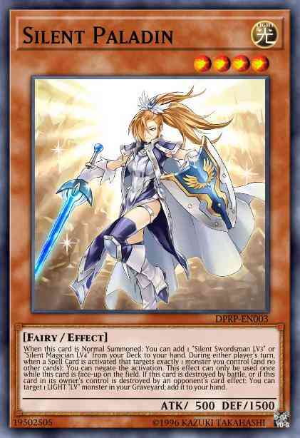 Silent Paladin - DPRP-EN003 - Ultra Rare - 1st Edition