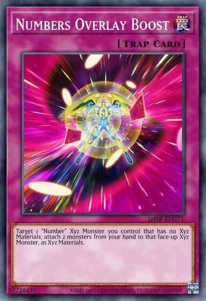Numbers Overlay Boost - SHSP-EN071 - Common - 1st Edition