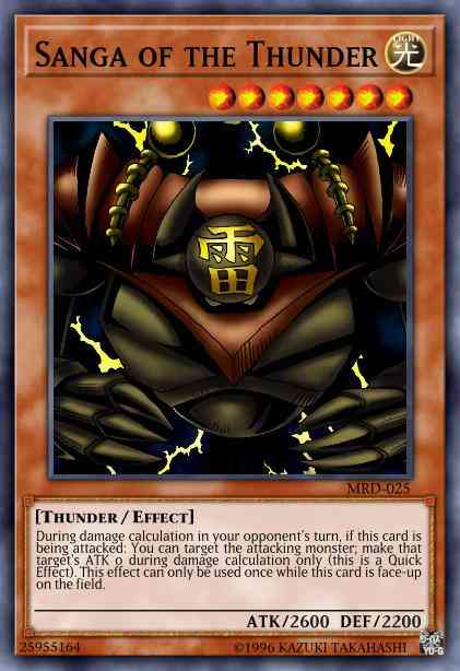 Sanga of the Thunder - DLG1-EN031 - Rare - Unlimited
