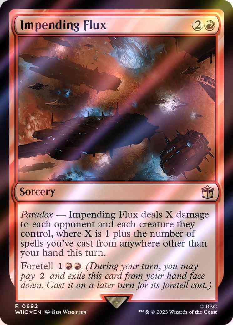Impending Flux [692] [Universes Beyond: Doctor Who] [Surge Foil] – Face to  Face Games
