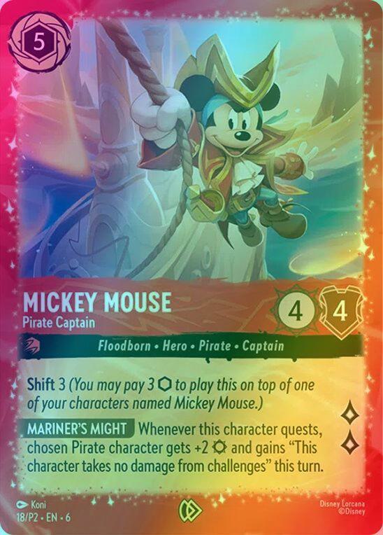 Mickey Mouse - Pirate Captain