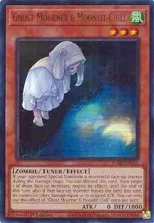 Ghost Mourner & Moonlit Chill - Alternate Art - RA02-EN015 - Ultra Rare - 1st Edition
