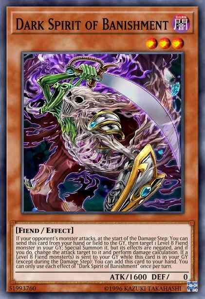Dark Spirit of Banishment - LED5-EN002 - Super Rare - 1st Edition