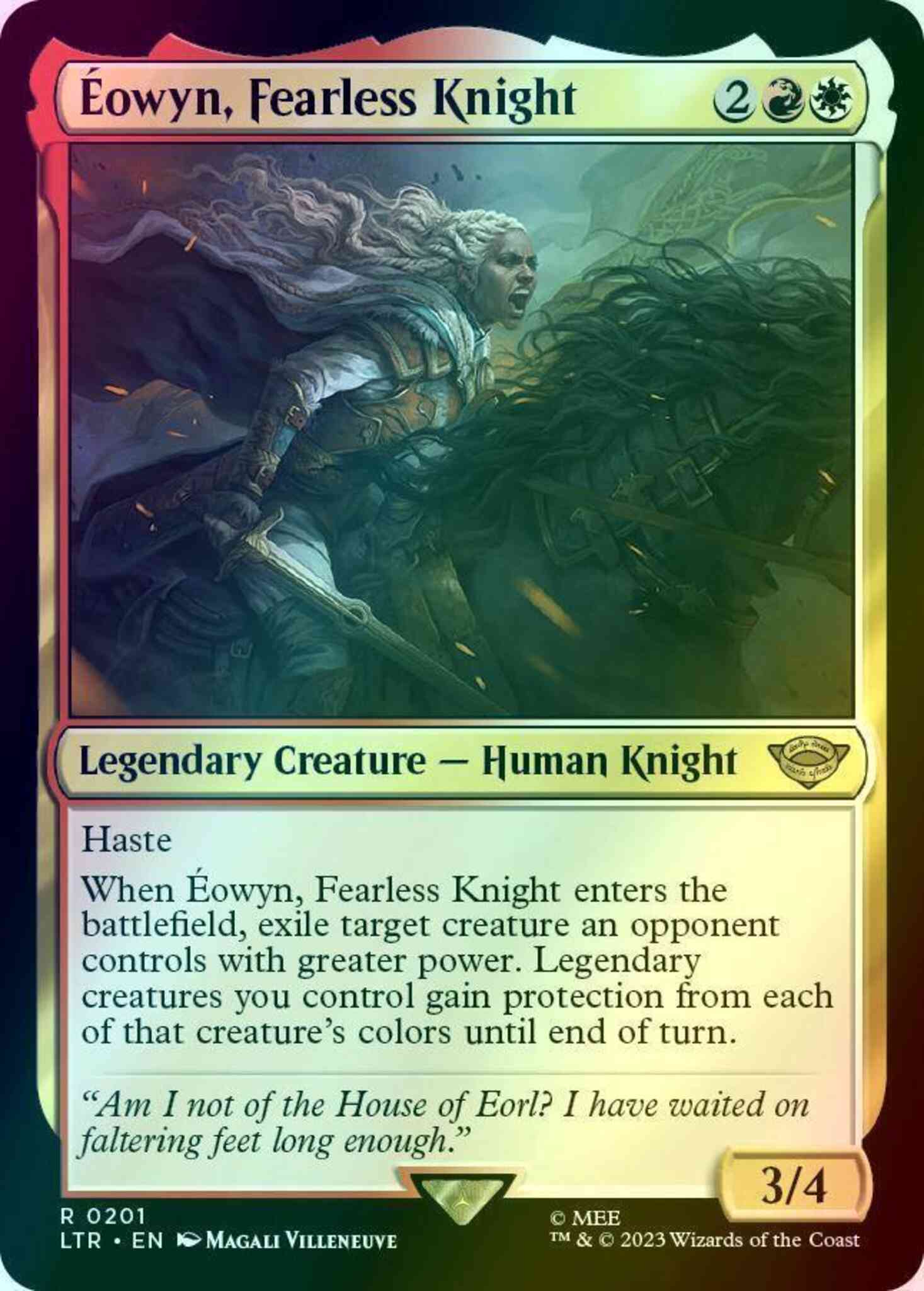 eowyn card mtg Ultra-Pro: Sleeves - Lord of the Rings If that creature is equipped owyn, Shieldmaiden