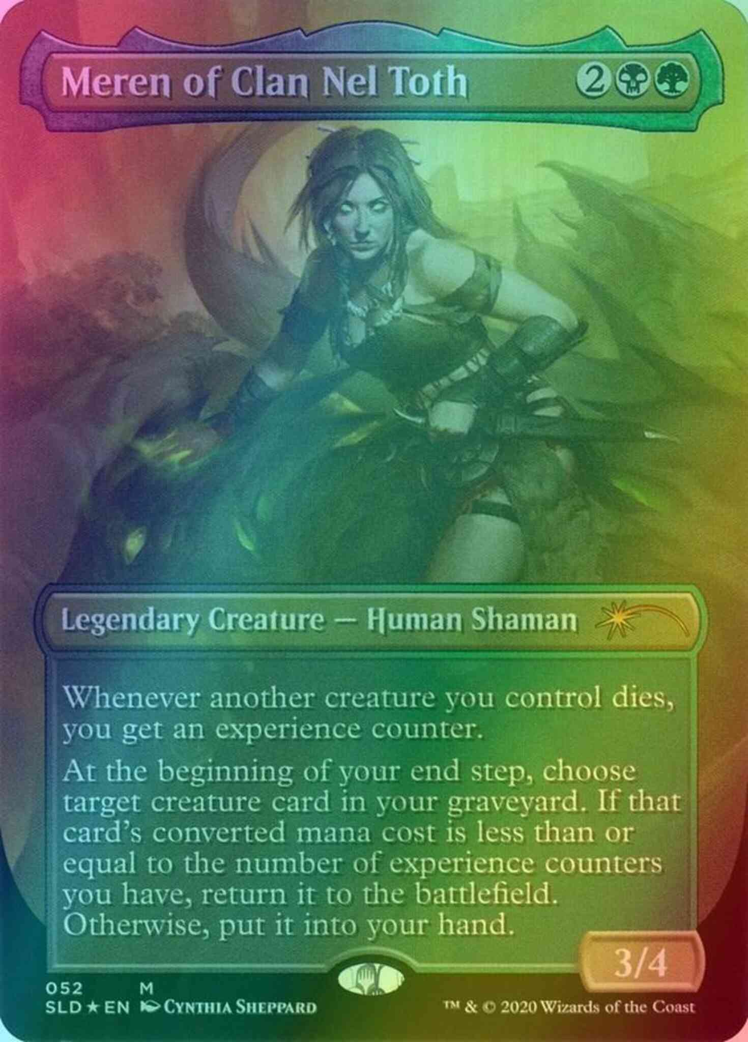 Meren of Clan Nel Toth [0052] [Borderless] [Women's Day 2020] [Secret Lair  Drop] [Foil] – Face to Face Games