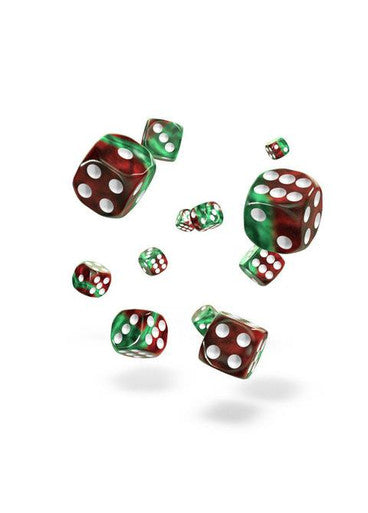 Oakie Doakie Dice - D6 Gemidice Bloody Jungle 12mm Set of 36