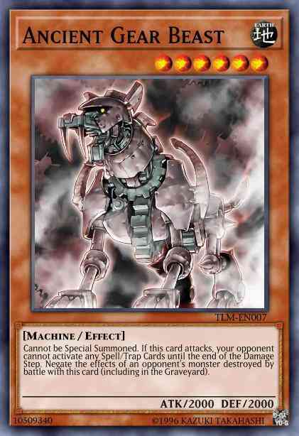 Ancient Gear Beast - SR03-EN007 - Common - 1st Edition