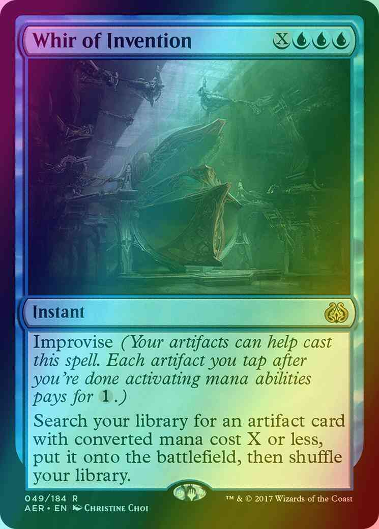 Whir of Invention [49] [Aether Revolt] [Foil] – Face to Face Games