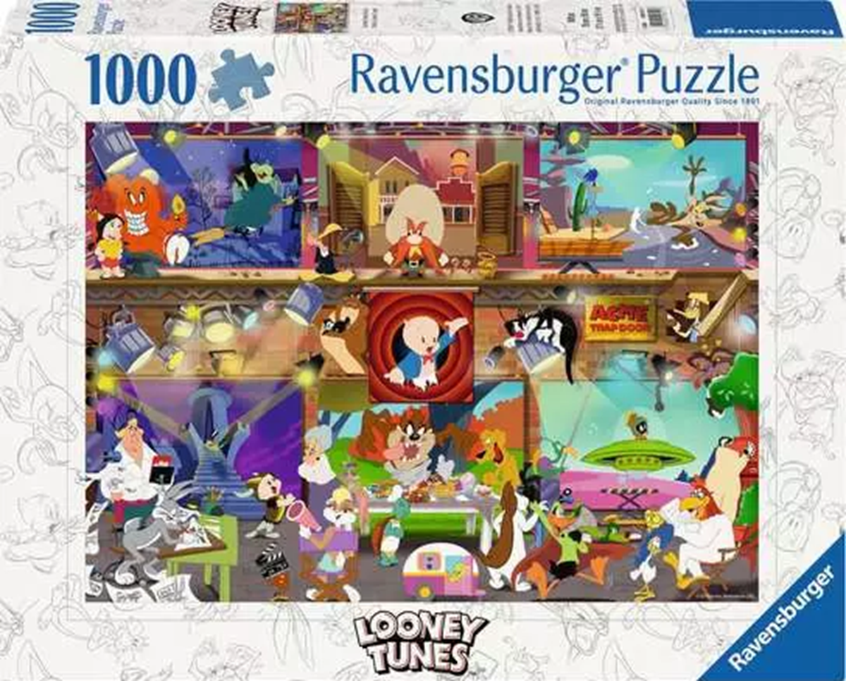 Puzzle - 1000 pcs - Ravensburger' Puzzle - Looney Tunes Studio