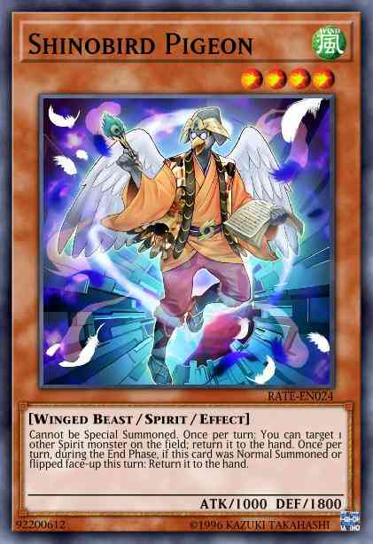 Shinobird Pigeon - RATE-EN024 - Common - Unlimited