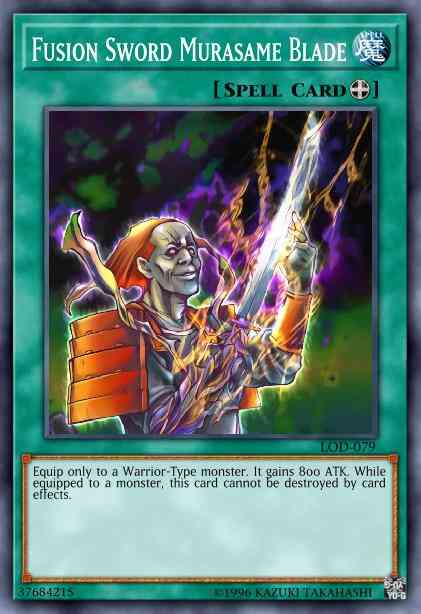 Fusion Sword Murasame Blade - BP03-EN143 - Common - 1st Edition