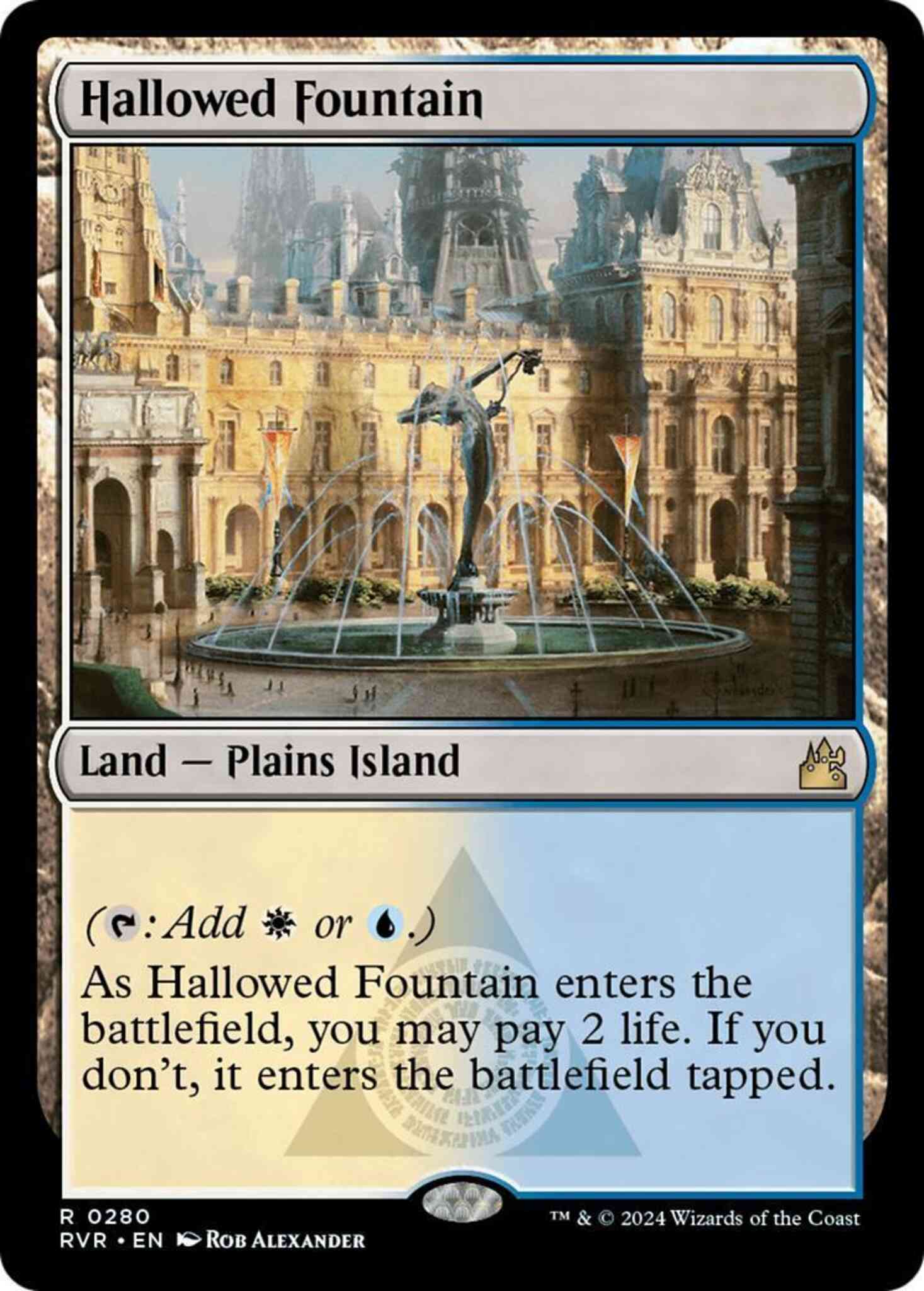 神聖なる泉 Hallowed Fountain （Foil） Hallowed Fountain | Unfinity Variants Foil | Card Kingdom
