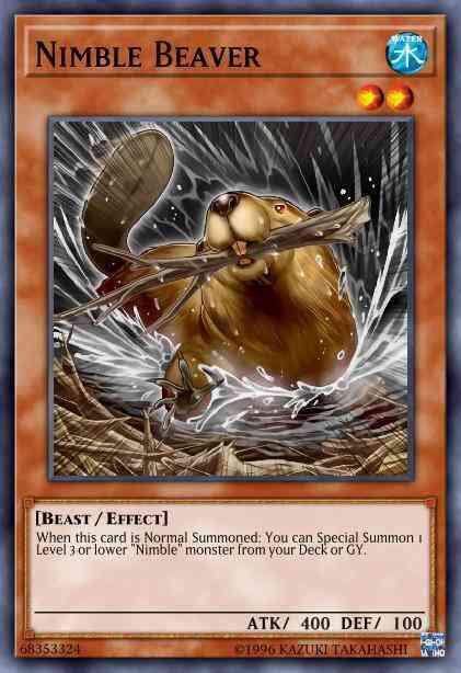 Nimble Beaver - MP18-EN129 - Short Print - 1st Edition