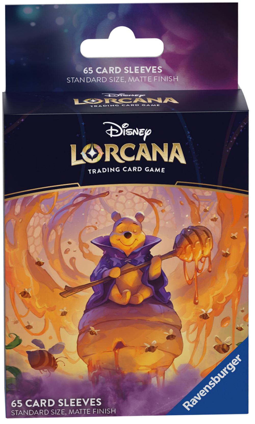 lorcana card sleeve size Disney Sleeves - Standard - 65ct - Azurite Sea - Pooh Version:Final Fantasy VII: Limit Break Whether they are for Every Card Revealed From Wilds Unknown