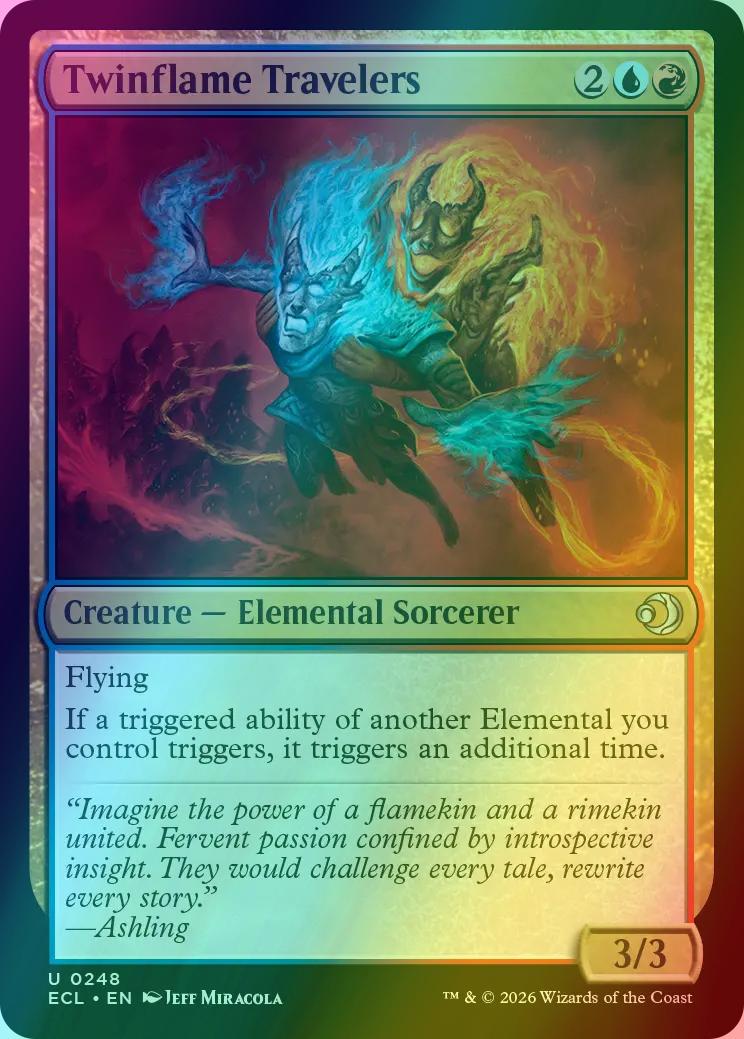 Twinflame Travelers [248] [Lorwyn Eclipsed] [Foil] – Face to Face
