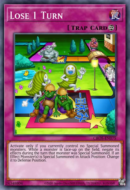 Lose 1 Turn - MP16-EN034 - Ultra Rare - 1st Edition