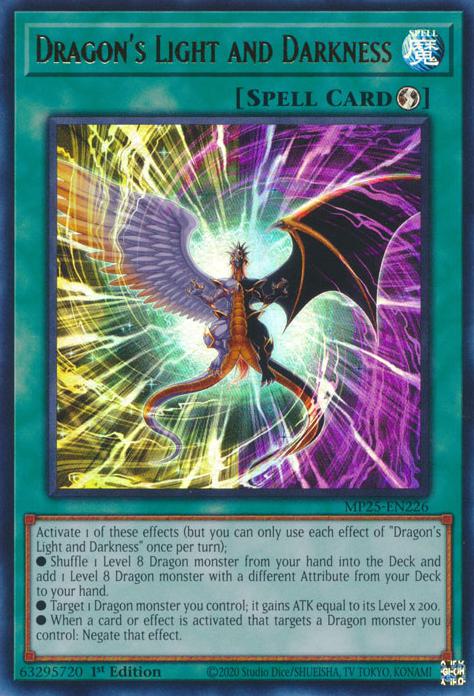 Dragon's Light and Darkness - MP25-EN226 - Ultra Rare - 1st Edition