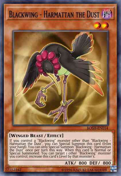 Blackwing - Harmattan the Dust - BOSH-EN014 - Common - 1st Edition