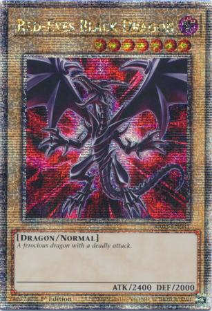 Red-Eyes Black Dragon - RA03-EN081 - Quarter Century Secret Rare - 1st Edition
