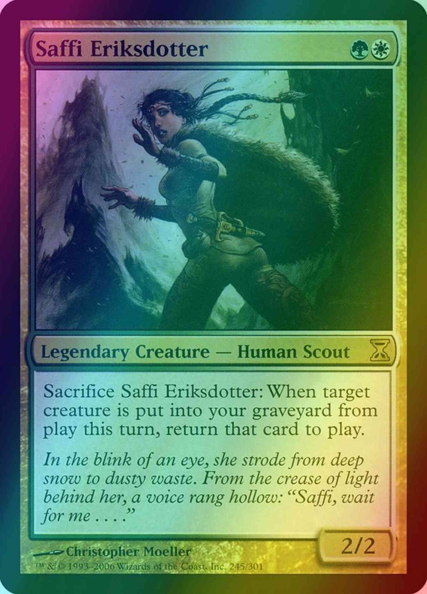 Magic: The Gathering - Saffi Eriksdotter - Time Spiral - Carta Singola Rara (R) - TSP - 3