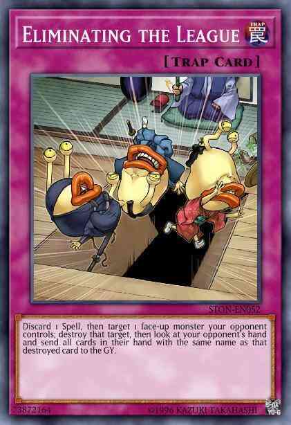Eliminating the League - STON-EN052 - Ultimate Rare - 1st Edition