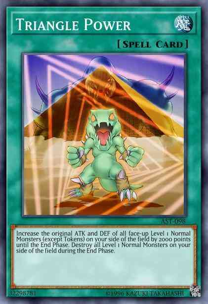 Triangle Power - AST-098 - Rare - 1st Edition