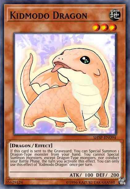 Kidmodo Dragon - SHSP-EN094 - Super Rare - 1st Edition