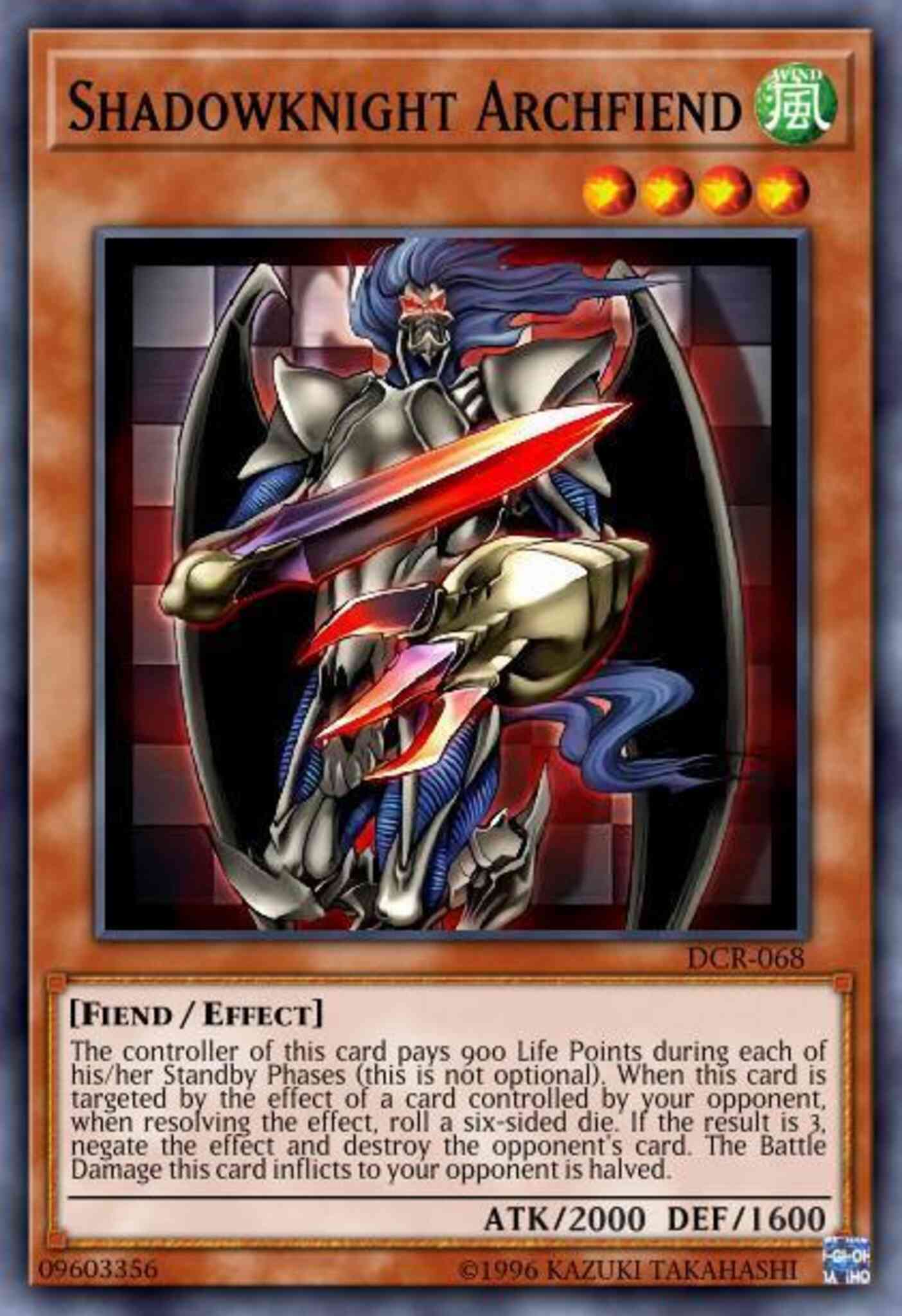 Shadowknight Archfiend - DR1-EN230 - Common - Unlimited