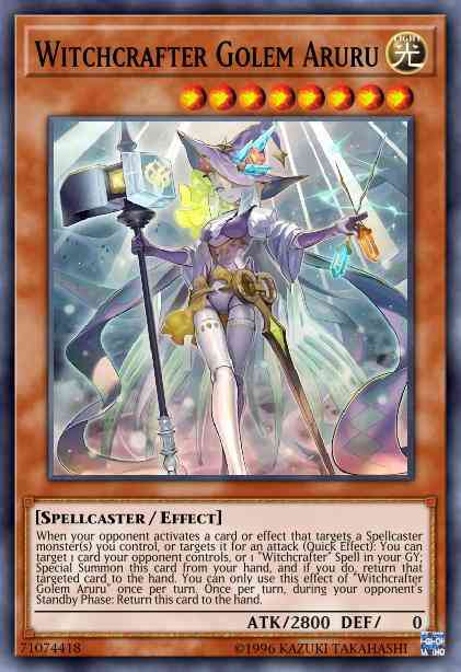 Witchcrafter Golem Aruru - RIRA-EN028 - Secret Rare - Unlimited