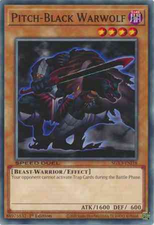 Pitch-Black Warwolf - SGX3-ENI18 - Common - 1st Edition