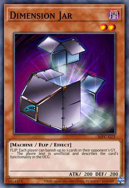 Dimension Jar - DR1-EN078 - Common - Unlimited