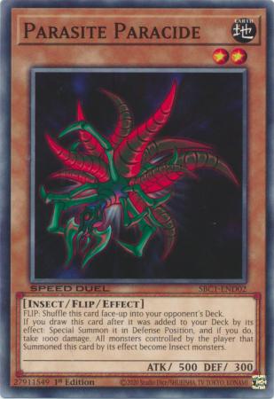 Parasite Paracide - SBC1-END02 - Common - 1st Edition
